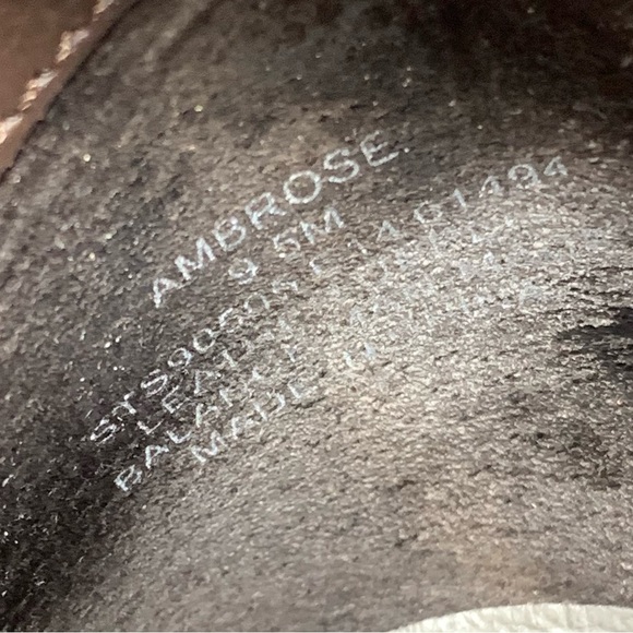 Sperry Ambrose Two Tone Block Heel Green/Brown Booties 9.5 Preppy Classic Casual - Picture 10 of 14